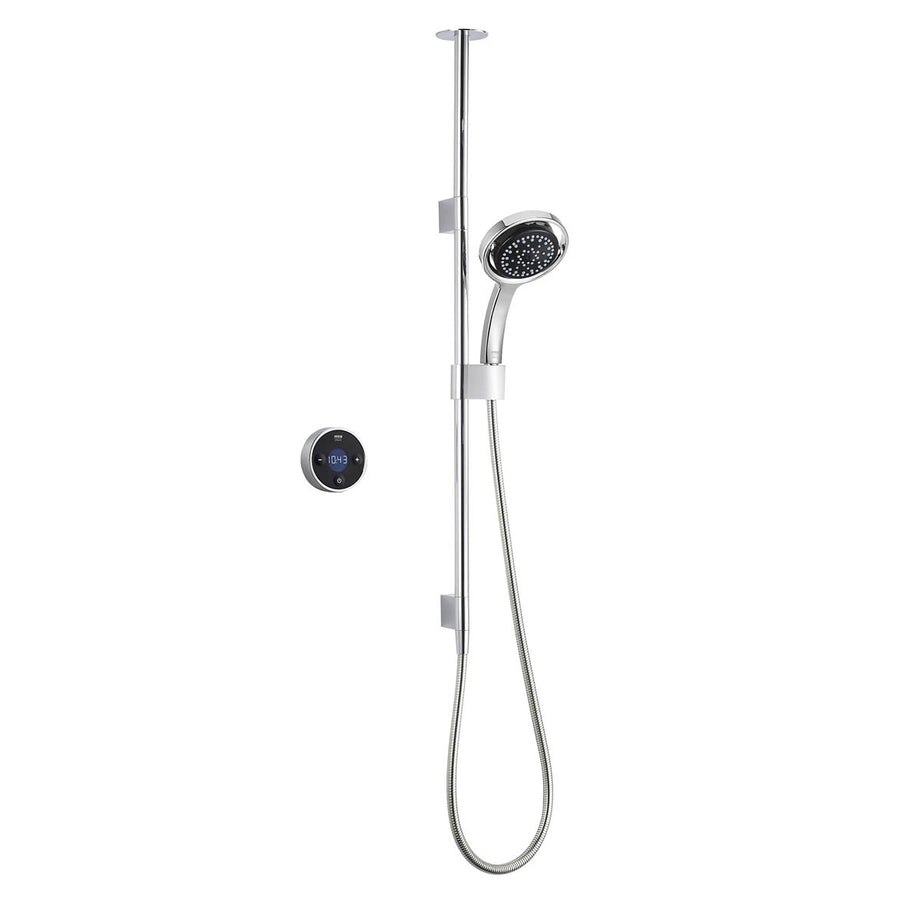 Mira Mixer Shower Digital 4 Spray Pattern Chrome Effect H/P Combi Exposed Valve - Image 1