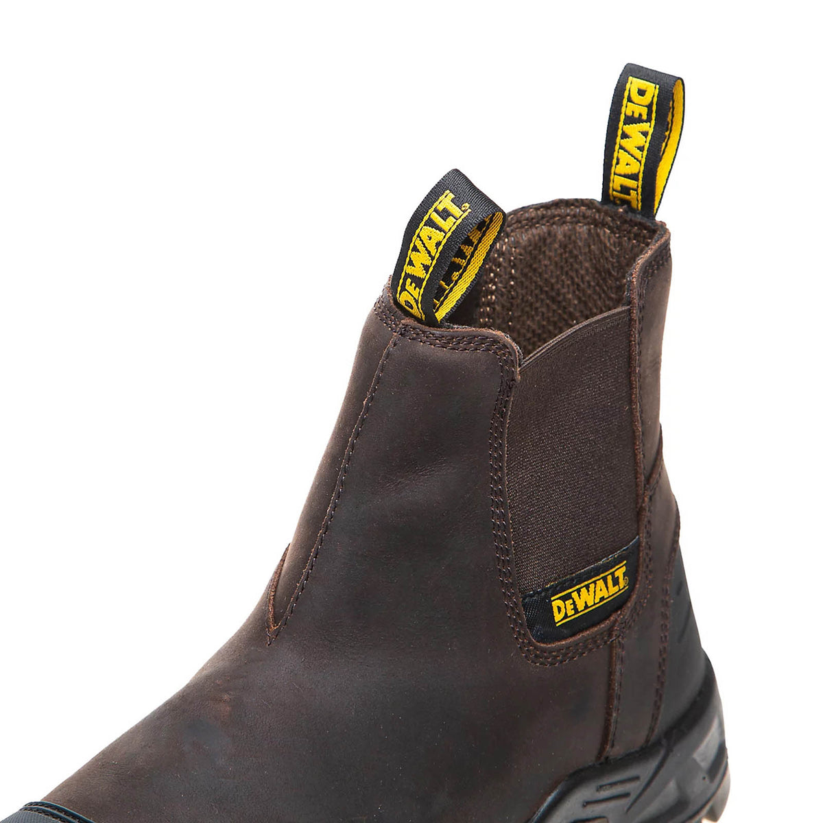 DeWalt Norris Dealer Boots Brown Safety Chelsea Work Shoes  Size 10 - Image 4