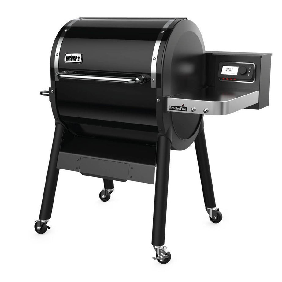 Weber Barbecue BBQ SmokeFire EX4 Wood Pellet Grill Wheeled With Night Light - Image 2