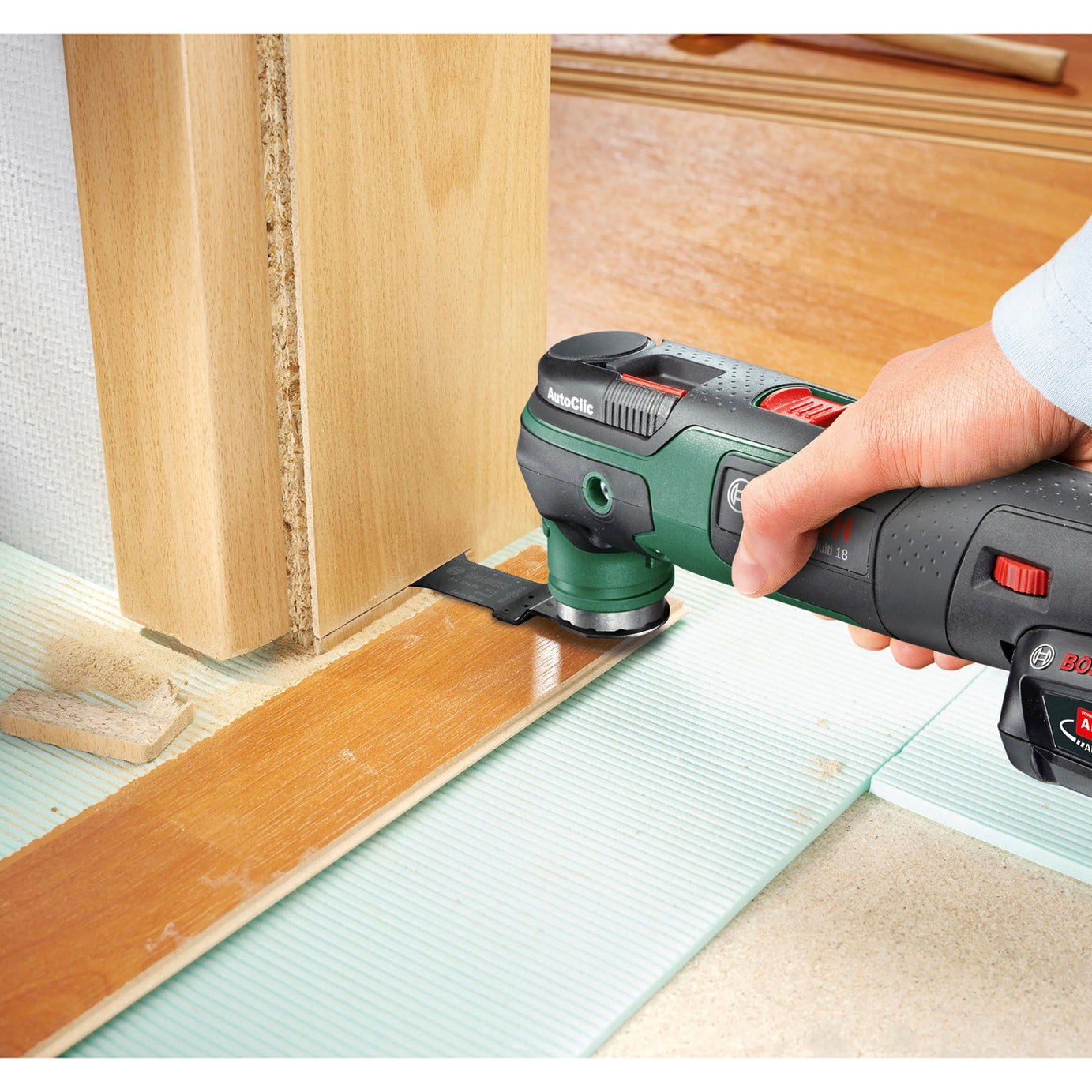 Bosch Multi Tool Cordless Advanced Variable Speed Work Light Soft Grip 18V - Image 5