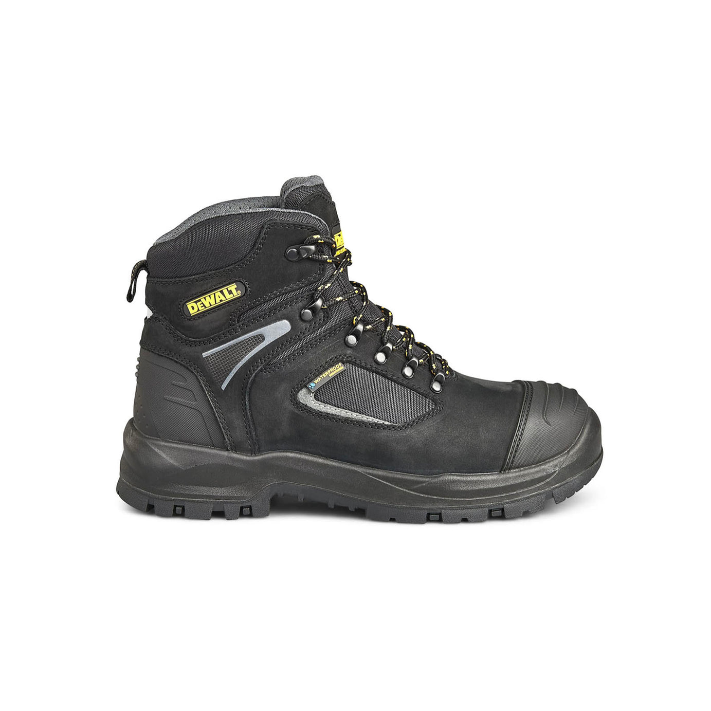 DeWalt Safety Boots Black Dover Hiker Style 300°C Heat-Resistant Sole Size 7 - Image 2