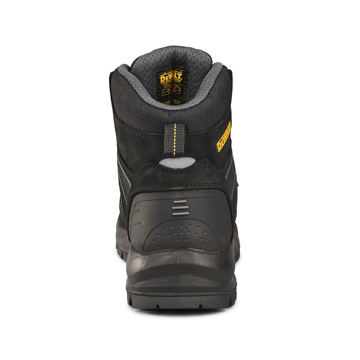 DeWalt Safety Boots Mens Wide Fit Black Waterproof Work Shoes Steel Toe Size 8 - Image 3