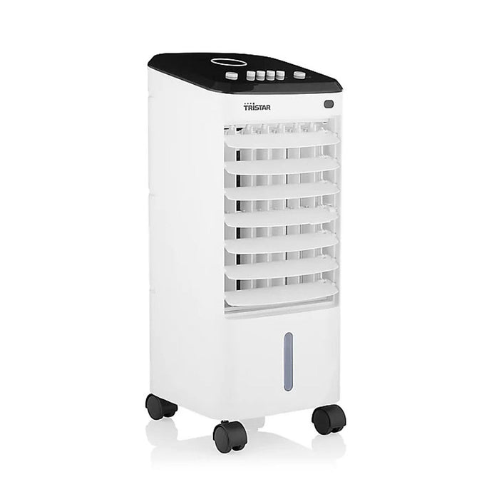 Air Cooler Fan Room Conditioner Portable White 3 Speed Wheeled Ice Pack - Image 2