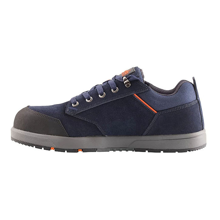 Scruffs Safety Shoes Mens Regular Fit Trainers Navy Suede Steel Toe Size 12 - Image 1