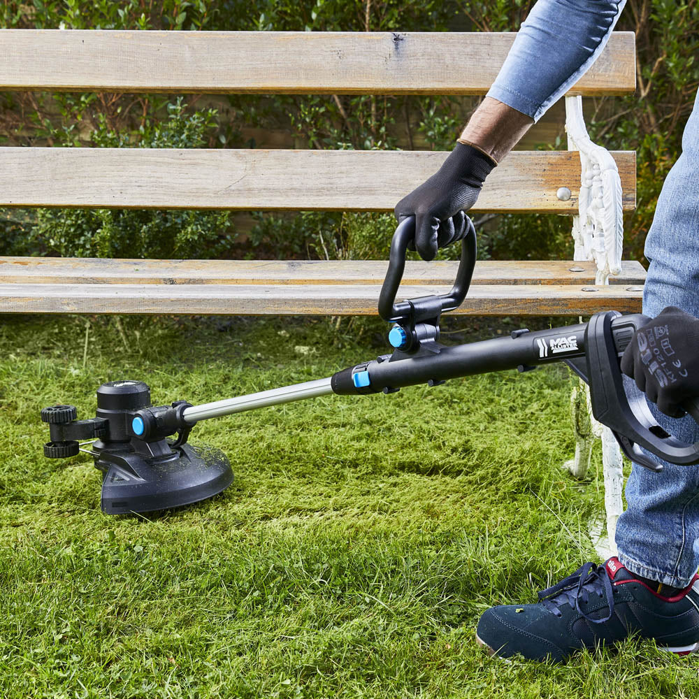 Mac Allister Grass Trimmer MGT60030 Electric Line Strimmer Garden Cutter 600W - Image 3