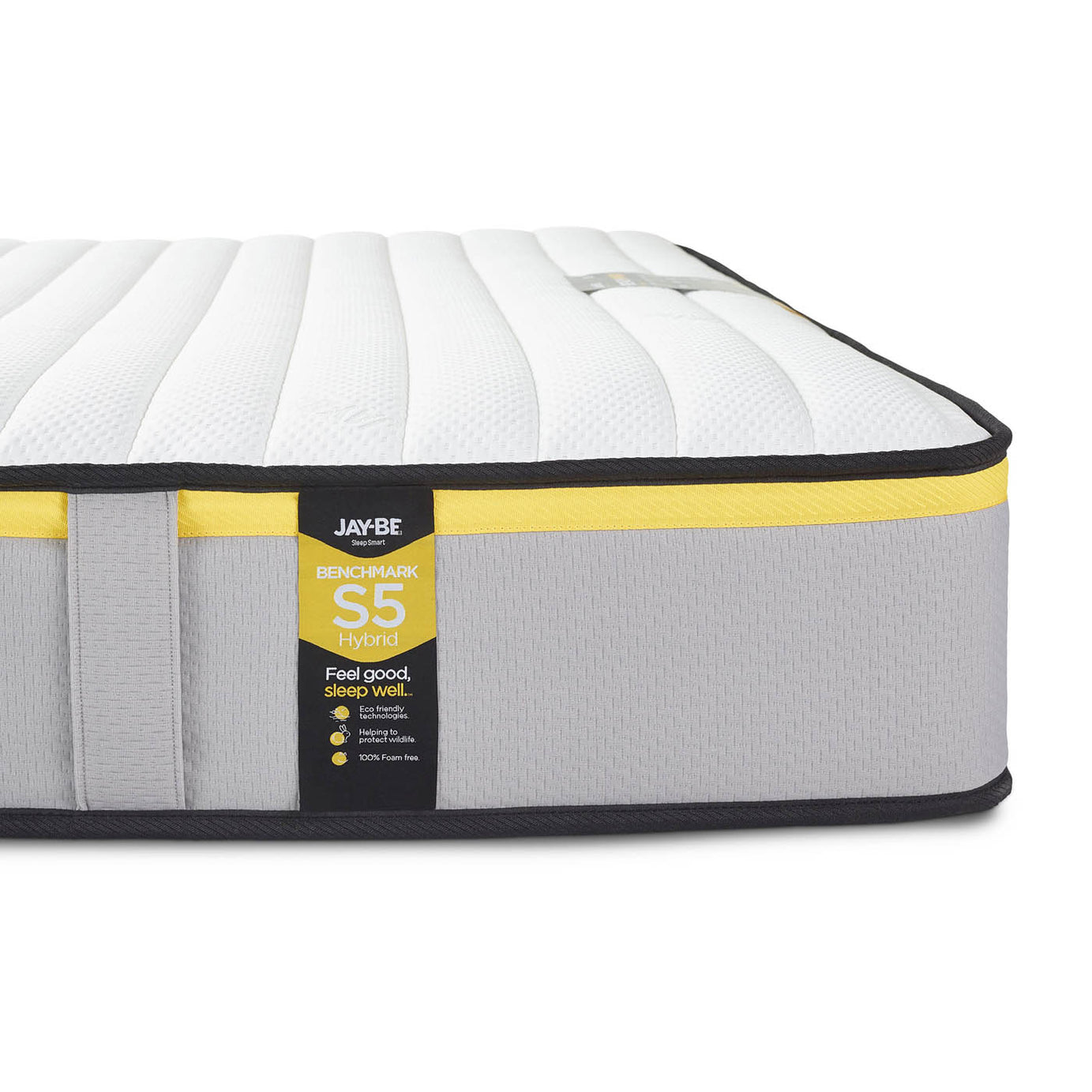 Jay Be Mattress Open Coil Medium Firm Water Resistant Breathable Double Size - Image 2