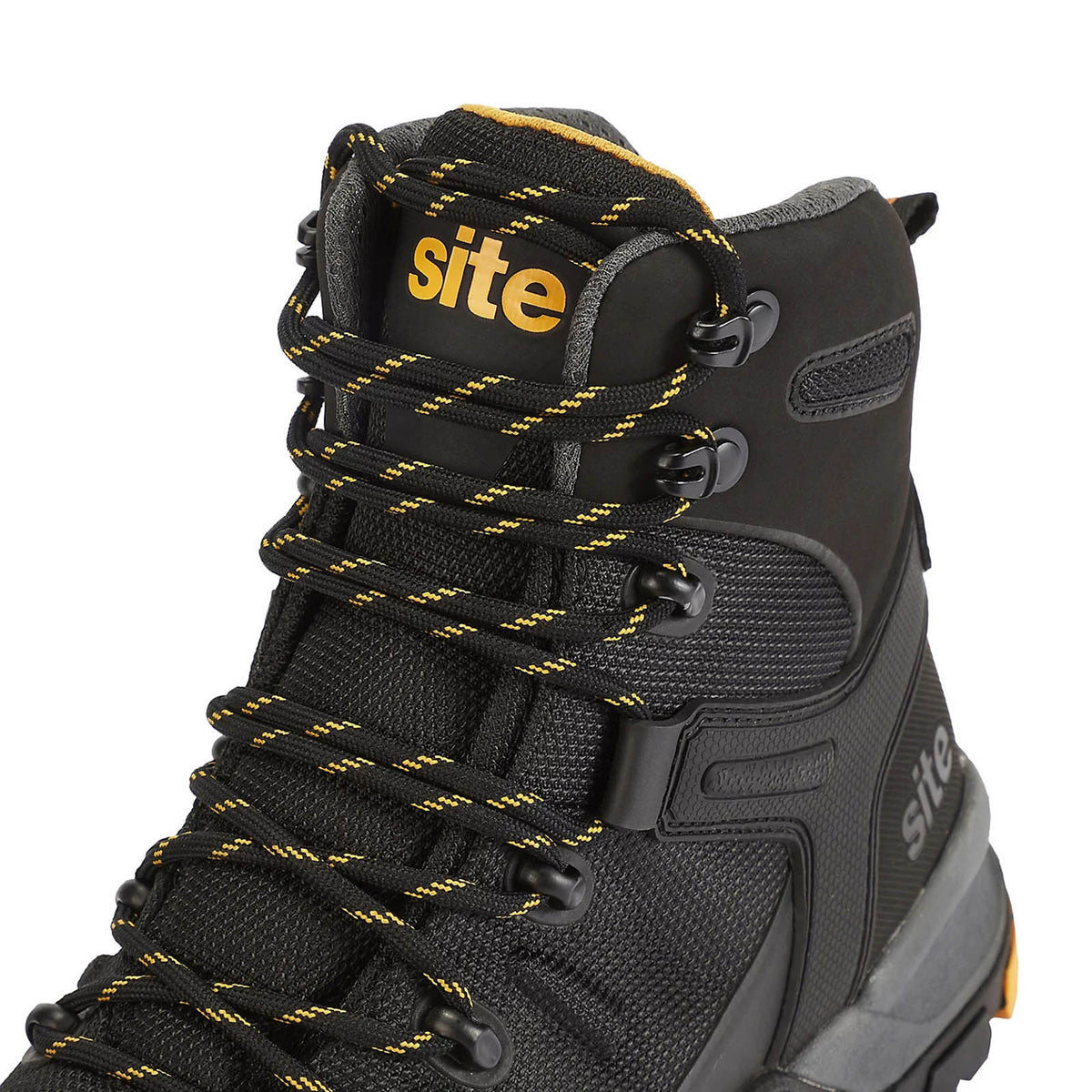 Site Safety Boots Black Aluminium Toe S3 SRC Work Boots Size 8 Densham - Image 5