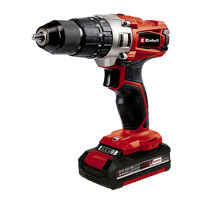 Einhell Combi Drill Cordless Impact Driver Powerful 2 Speed LED 18V 1.5Ah Li-ion - Image 1