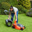 Flymo Lawnmower Cordless 36V 2x2.6Ah Li-ion 340R Rotary Garden Grass Cutter 35L - Image 3