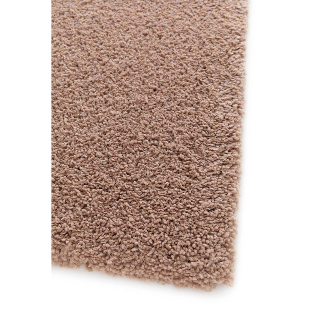 Floor Rug Shaggy Soft Medium Pale Pink Carpet Modern Rectangle (L)150 x (W)80cm - Image 5