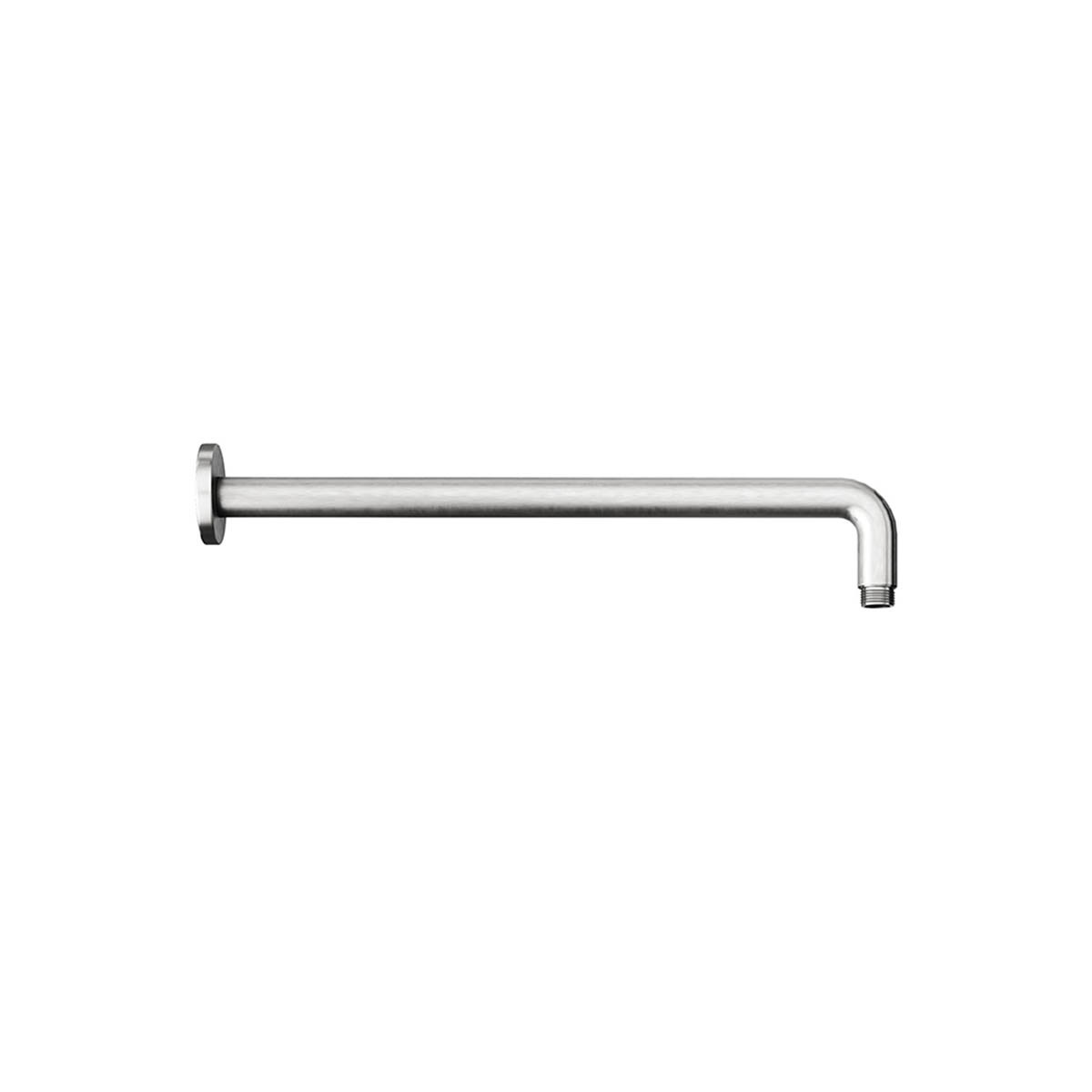 Shower Arm Gloss Chrome Wall Mounted Brass 380mm Round Bathroom Modern - Image 3