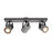 Spotlight Bar 3 Lamp LED Cement Matt Grey Black Metal Adjustable Industrial - Image 3