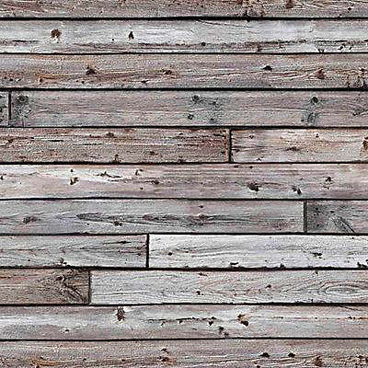 Mural Wallpaper Matt Grey Panelled Wood Effect Smooth Removable Washable 4.45m² - Image 6