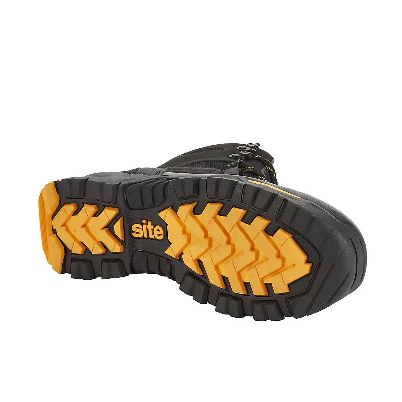 Site Densham Safety Boots Black Steel Toe Work Footwear Shoes Size 9 - Image 2