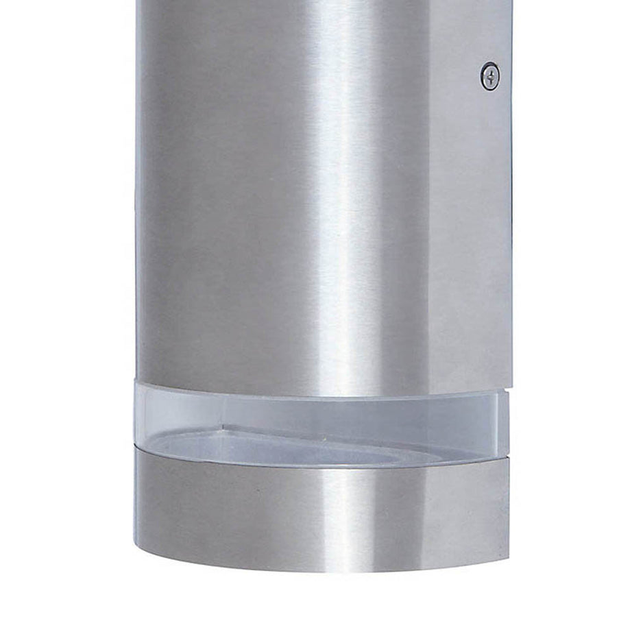 LED Wall Light Outdoor Garden Porch Warm White Up Down Modern Steel 950Lm 17.7W - Image 2