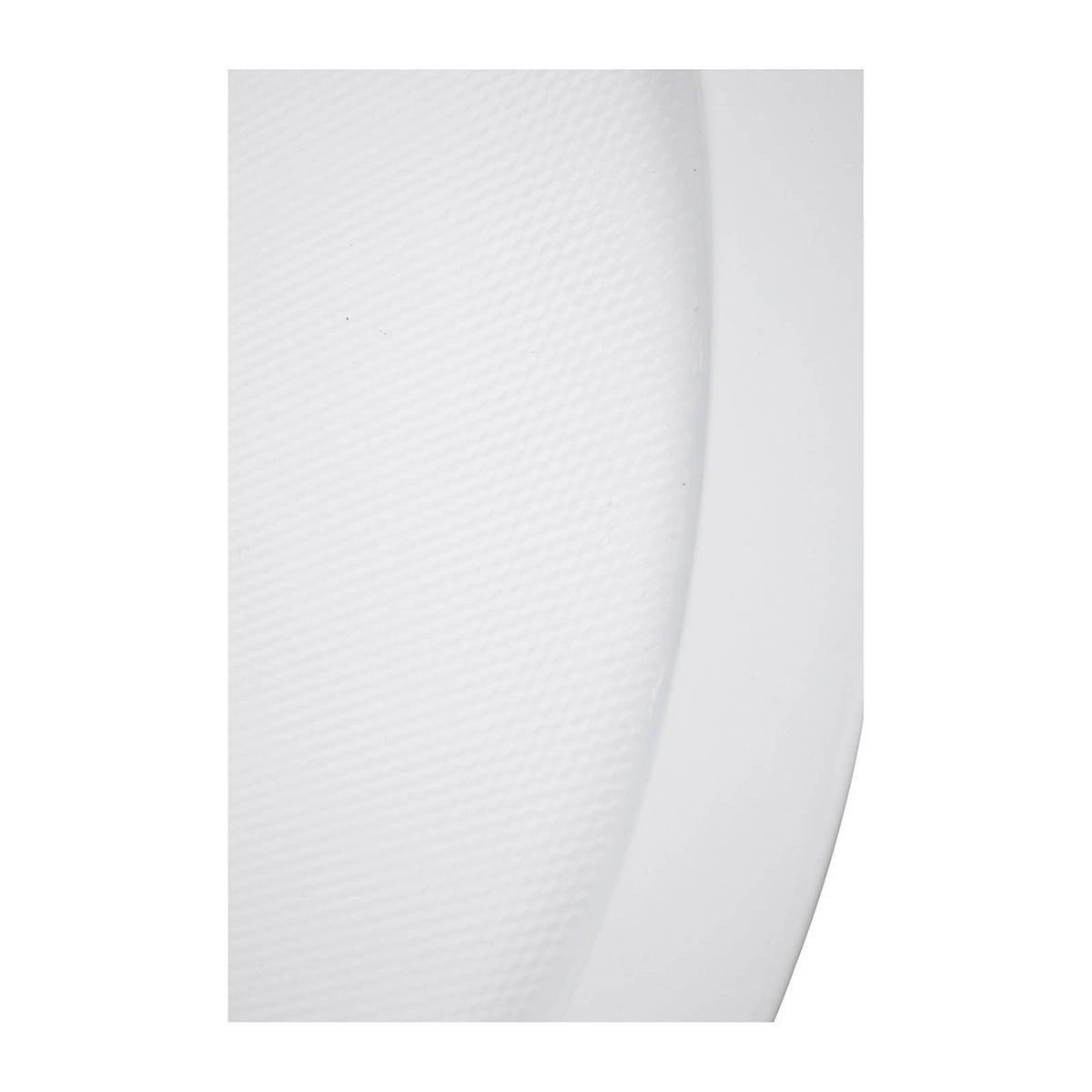 Shower Tray Gloss White 150mm Quadrant Corner Drain Anti Slip Corner Modern - Image 3
