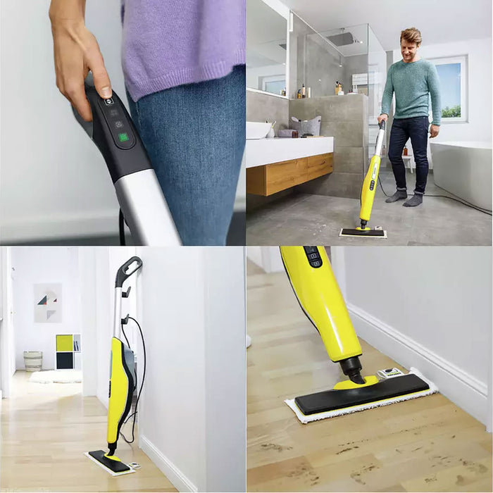 Karcher Steam Mop SC3 Upright Hard Floor Carpet Cleaner Handheld 0.5L 1600W - Image 6