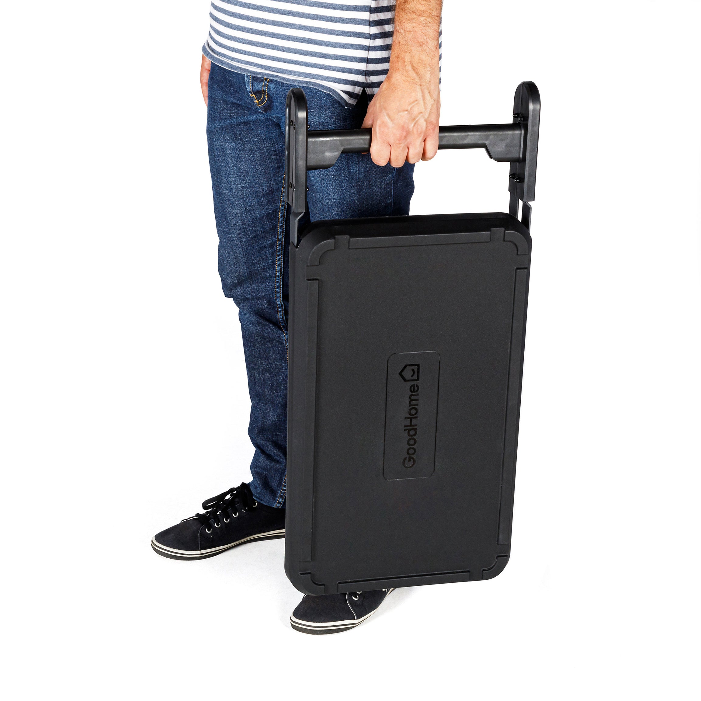 Garden Charcoal BBQ Black Portable Outdoor Barbecue Grill Compact Foldable - Image 5