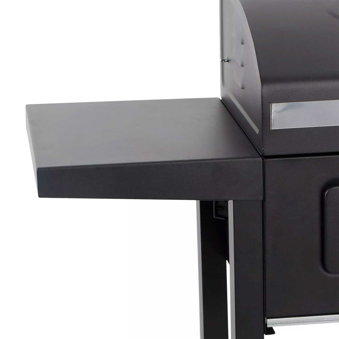 Charcoal Barbecue Adjustable Black Integrated Thermometer Removeable Ash Tray - Image 2