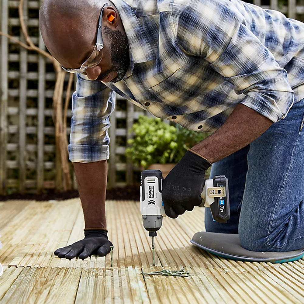 Mac Allister Cordless Impact Driver MID18-Li Wrench Drill Gun Solo 18V Body Only - Image 2