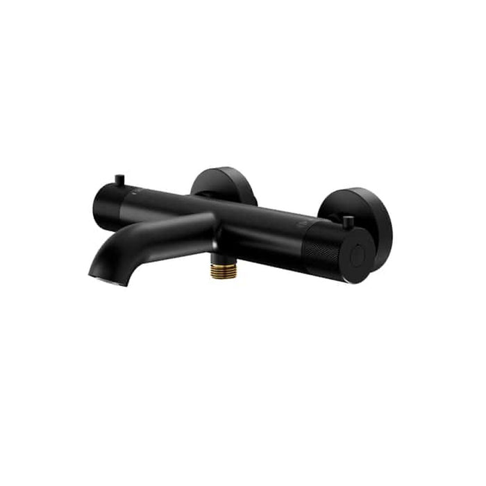 Shower Mixer Tap Black Matt Thermostatic Exposed Valve Bathroom Modern Faucet - Image 1