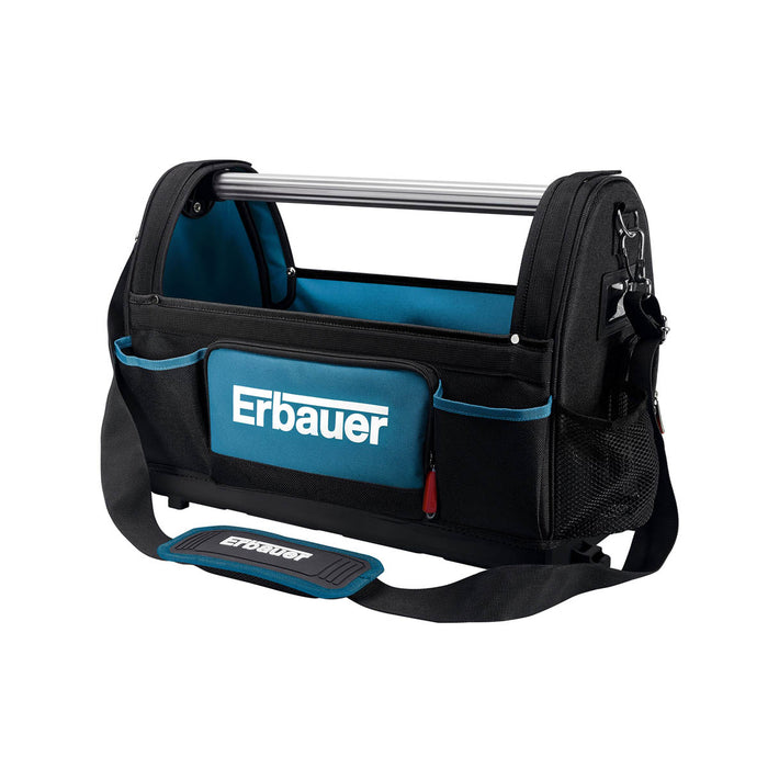 Erbauer Tool Bag Heavy Duty Multi Pockets Shoulder Strap Storage Tote (L)260mm - Image 1