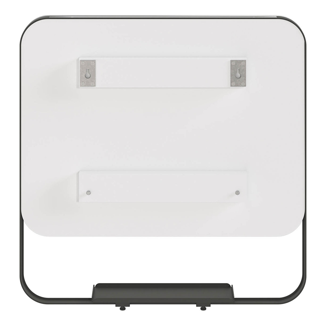 GoodHome Maza Matt Black Square Wall-mounted Bathroom Mirror (H)60.5cm (W)60.5cm - Image 7