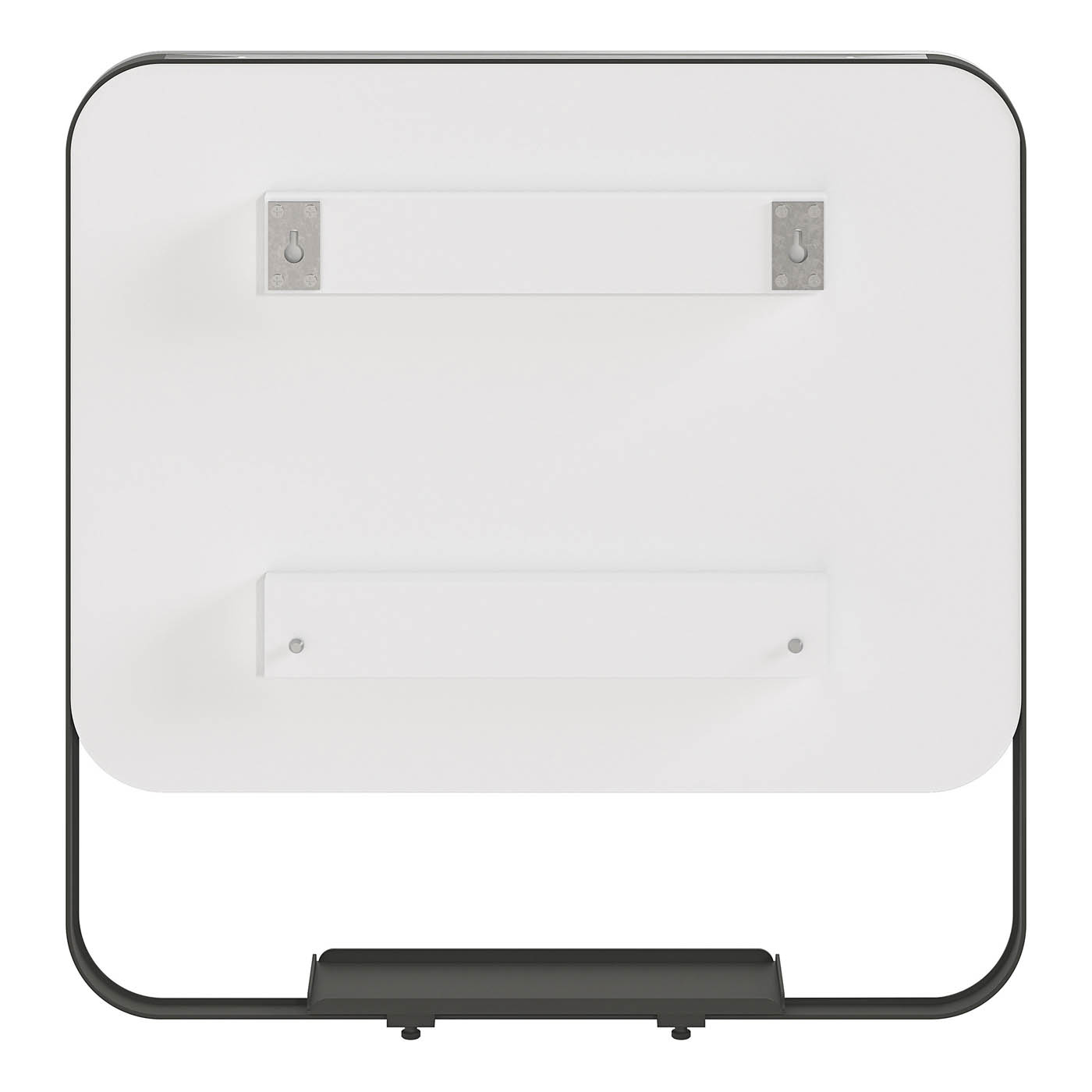 GoodHome Maza Matt Black Square Wall-mounted Bathroom Mirror (H)60.5cm (W)60.5cm - Image 7