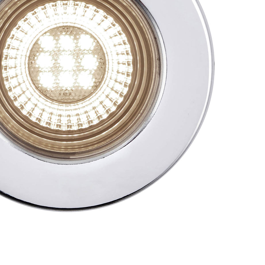 Downlight LED Neutral White Metal Plastic Chrome Effect Dimmable Recessed 6 Pack - Image 4