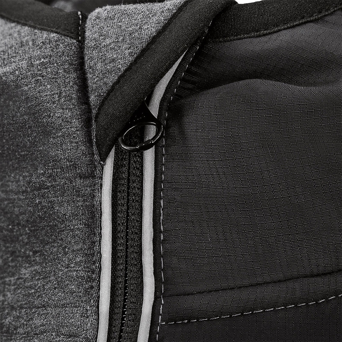 Site Hooded Sweatshirt Grey Black XL Workwear Zip Hoodie Suter - Image 5