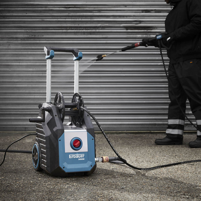 Erbauer Pressure Washer Electric EBPW3000 Garden Patio Car Jet Wash Compact 3kW - Image 3