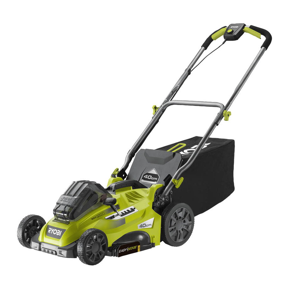Ryobi Lawnmower Cordless 36V 5Ah Li-Ion RLM36X41H50G Rotary Grass Cutter - Image 1