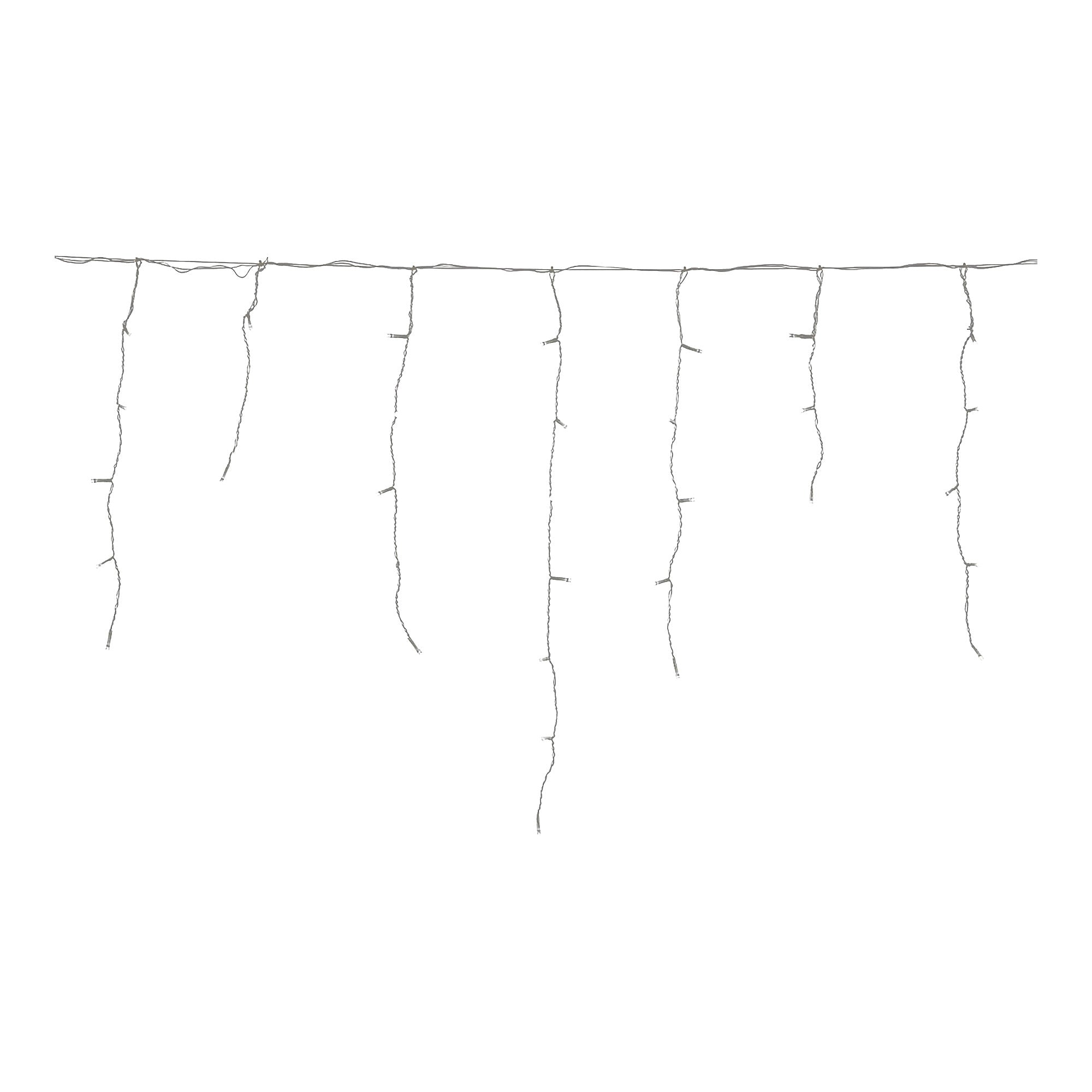 Christmas Icicle String Light LED Ice White 8 Functions Water Resistant 29.8m - Image 5