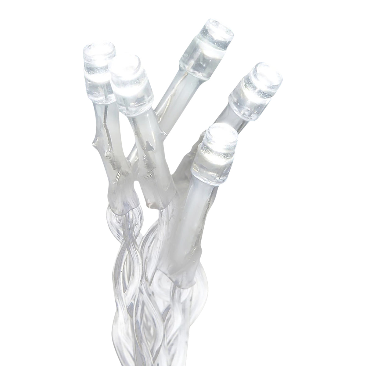 Christmas Icicle String Light Ice White 8 Functions Water Resistant 17.8m - Image 4