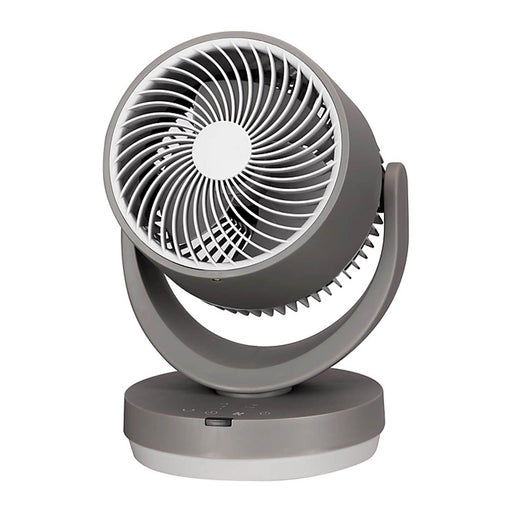 Desk Fan Portable Mini Compact Grey 8" Quiet Remote Controlled Oscillating - Image 1