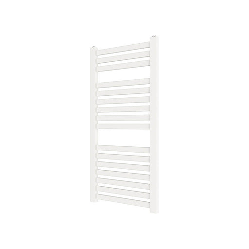 Towel Rail Radiator White Bathroom Vertical Warmer (W)480 x (H)950mm 1408BTU - Image 1