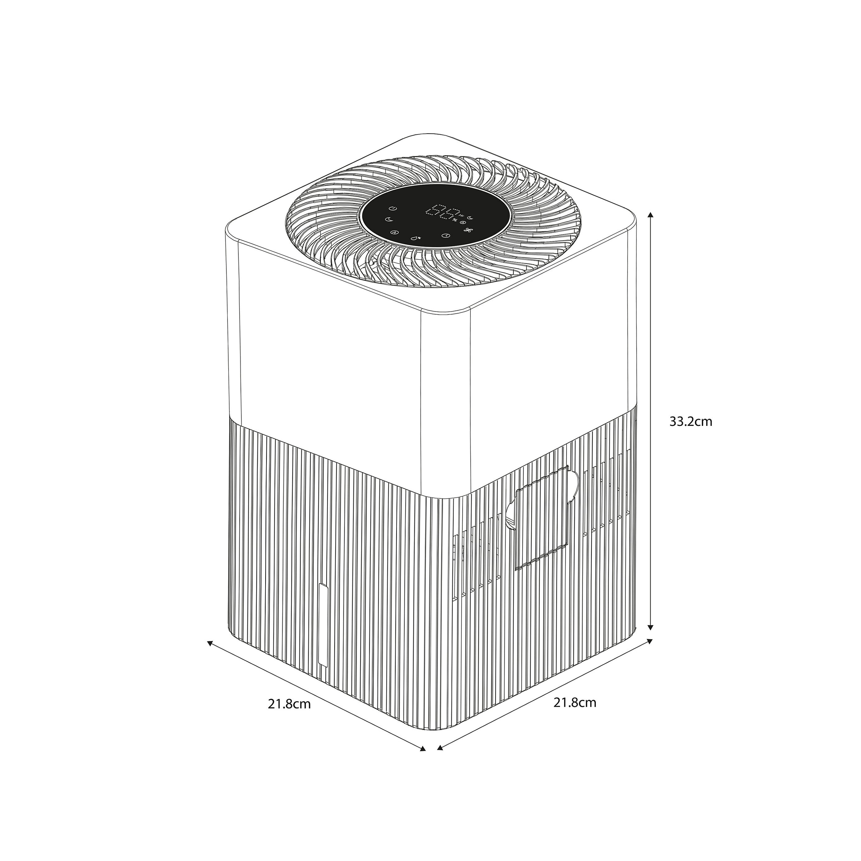 Silentnight Air Cooler Humidifier Aroma Diffuser 4 Fan Speeds Programmable 3L - Image 3