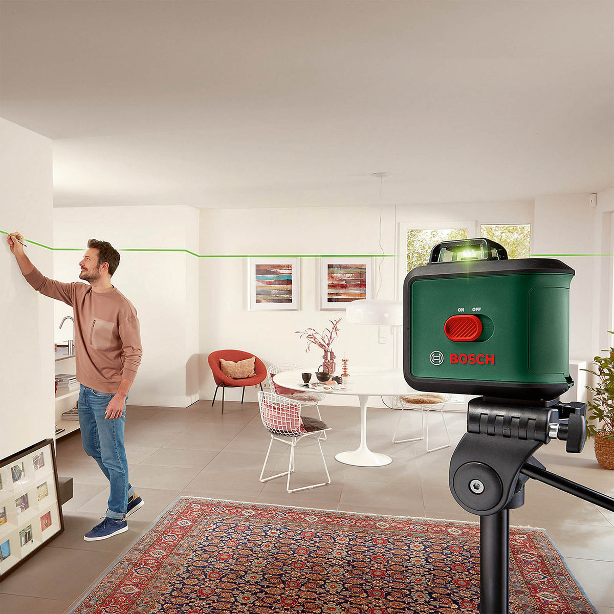 Bosch Laser Level Green Self Levelling Horizontal And Vertical Compact - Image 4