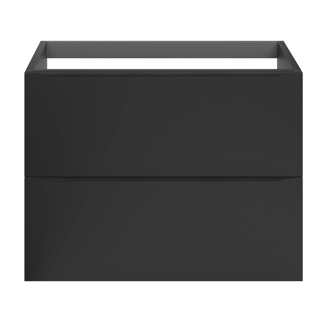 GoodHome Imandra Matt Black Wall-mounted Bathroom Cabinet (H) 600mm (W) 800mm - Image 4