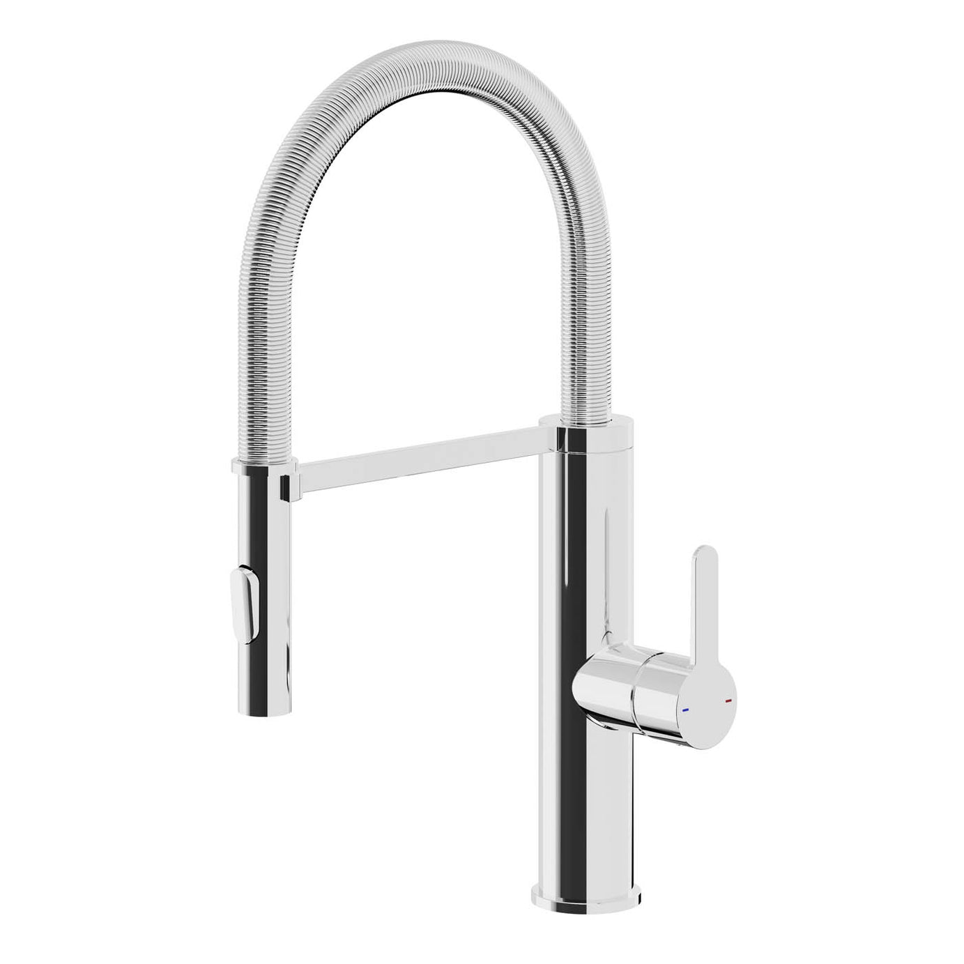 GoodHome Kitchen Tap Chrome-Plated Brass Anti Limescale Durable Contemporary - Image 1