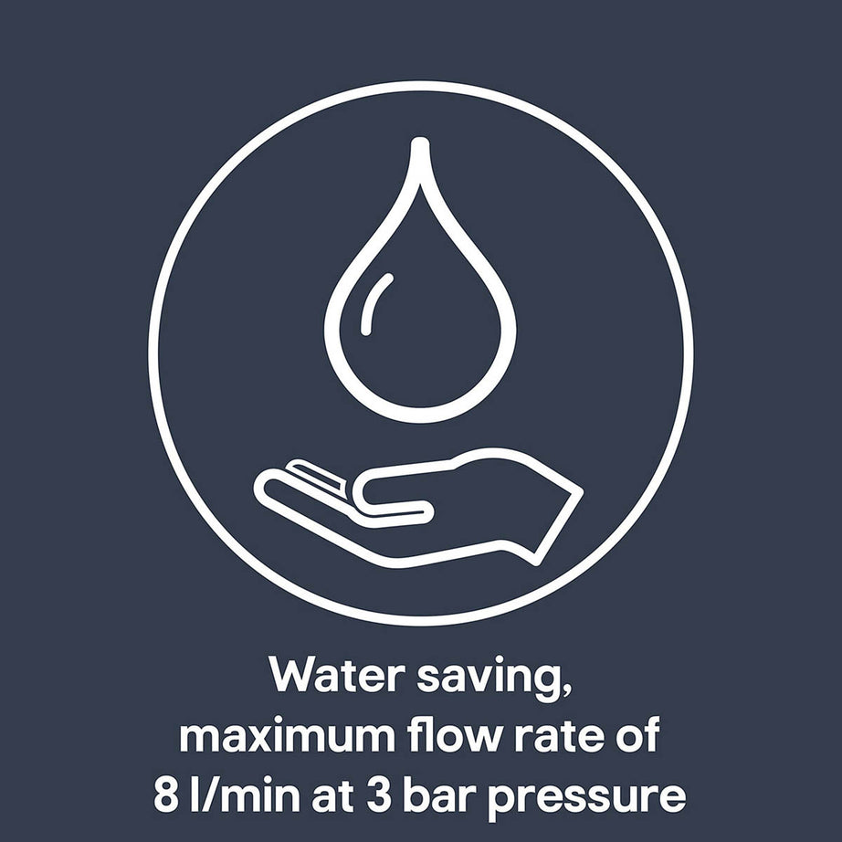 Kitchen Tap Mixer Black Chrome Single Lever Spring Neck Swivel Spout Faucet - Image 2