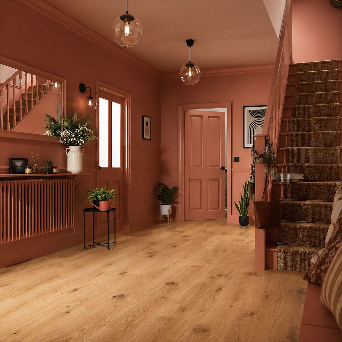 GoodHome Composite Click Flooring Natural Oak Effect 1.98m2 Underlay - Image 5