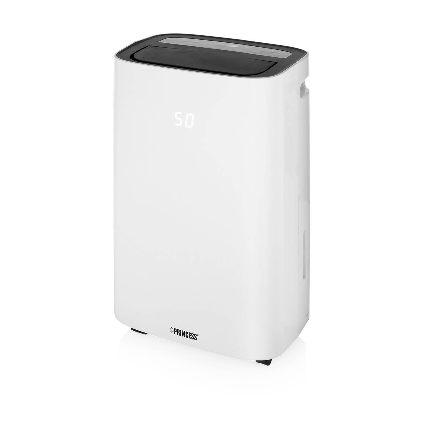 Princess Smart Dehumidifier Electric 20l/d White Portable For Mould Moisture - Image 1