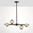 Pendant Ceiling Light 5 Way Horizontal Black Adjustable Height G9 IP20 18W 240V - Image 2