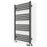 Bathroom Towel Warmer Radiator Flat Steel Grey Powder Coated (W)500mm x (H)900mm - Image 3