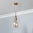 Pendant Ceiling Light LED Satin Copper Effect Adjustable Modern (Dia)250mm - Image 3