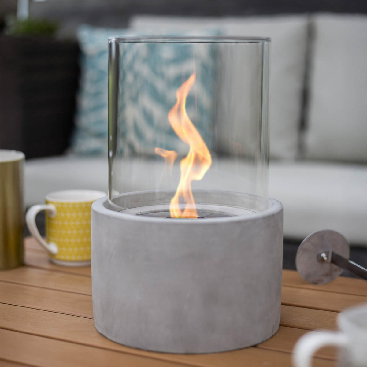 La Hacienda Heater Fire Portable Smokeless Fireplace Outdoor Garden - Image 1