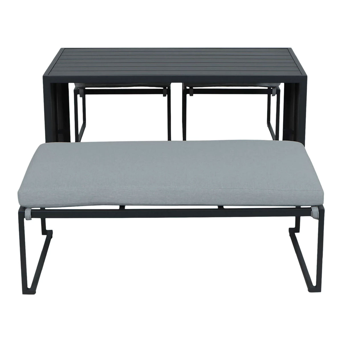 Inca Garden Furniture Set 4 Seater Modular Dining Set Cushions Included - Image 6