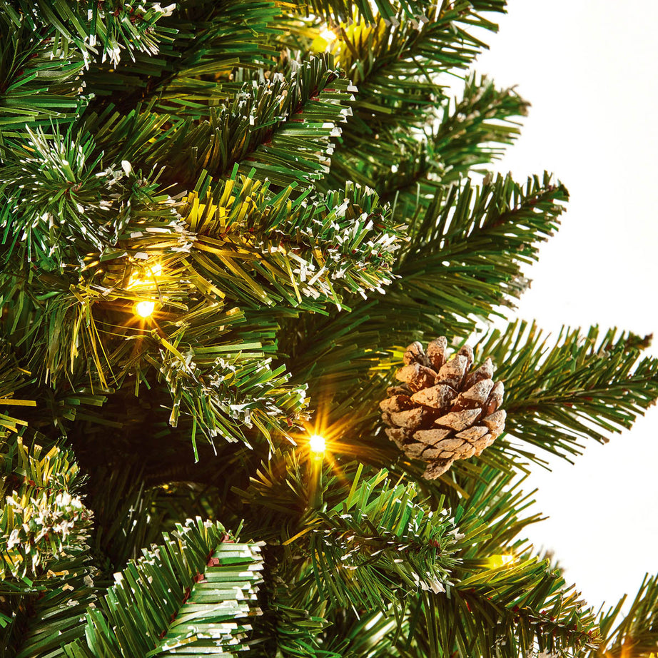 Christmas Tree Artificial Green Pre-lit Colour Changing LED Indoor Durable 6ft - Image 7