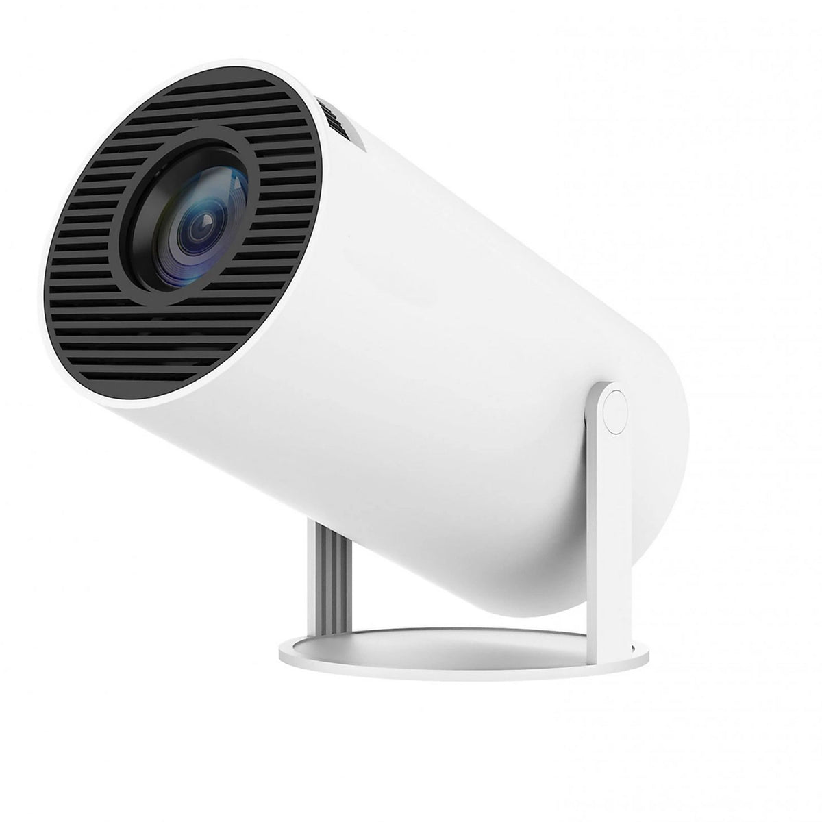 CORElectric Projector 1080p 4K HDMI WiFi 6 Bluetooth Remote White - Image 1